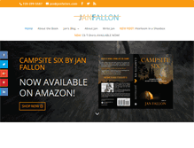 Tablet Screenshot of janfallon.com